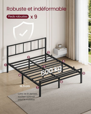 Double Bed Frame (140x190cm)