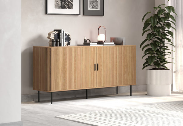 Ronin Sideboard - Sliding Tambour Doors - Karrari
