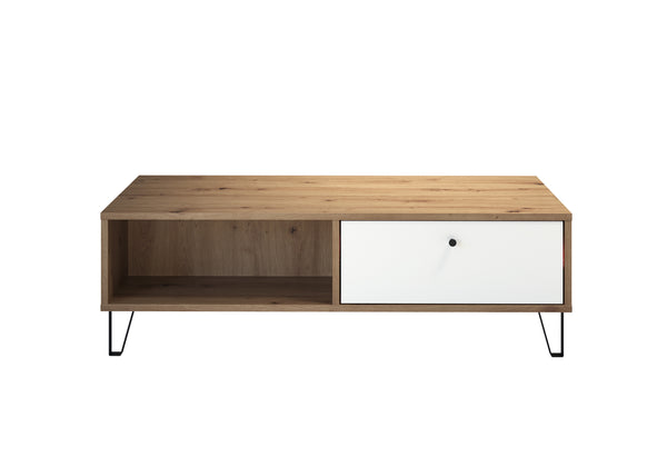 Touch Coffee Table – Artisan Oak & Matt White