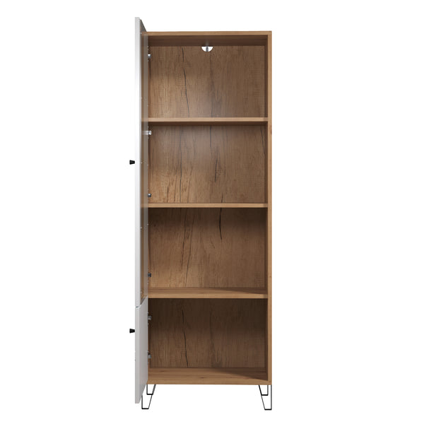 Touch Modern Display Unit – Artisan Oak & White