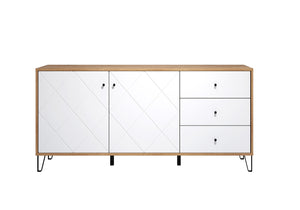 Touch Sideboard – Artisan Oak & Matt White