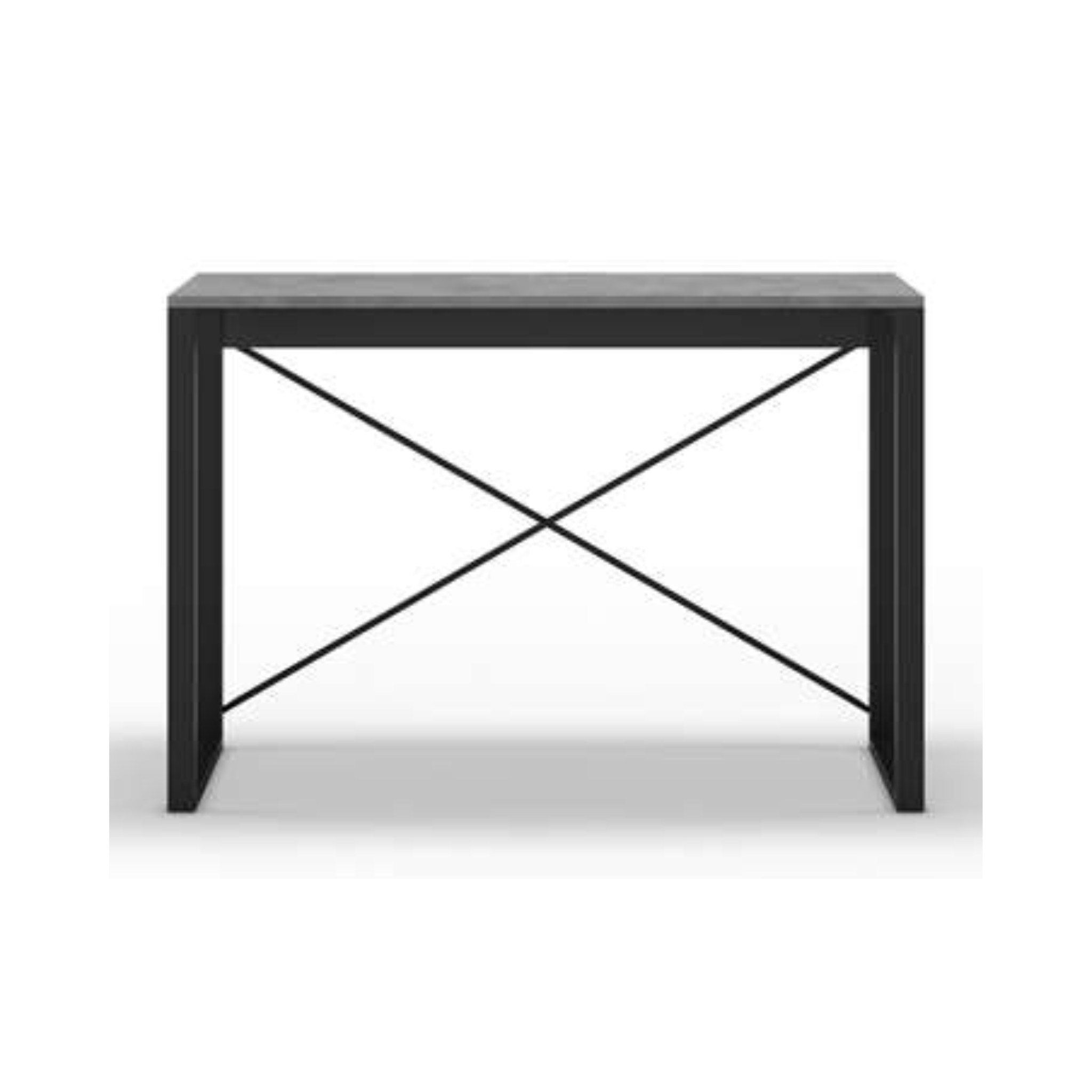 Archie Console ARCHIE Console Table – Retro Grey & Black