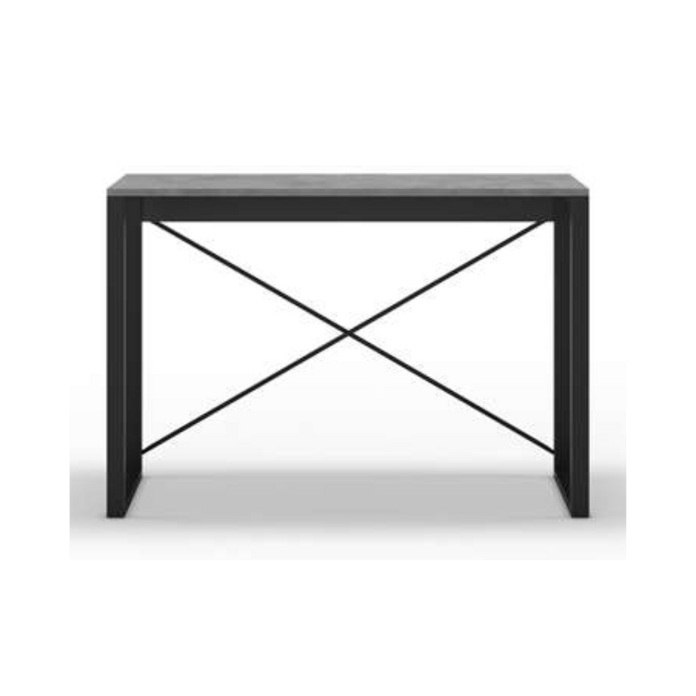 ARCHIE Console Table – Retro Grey & Black - Karrari