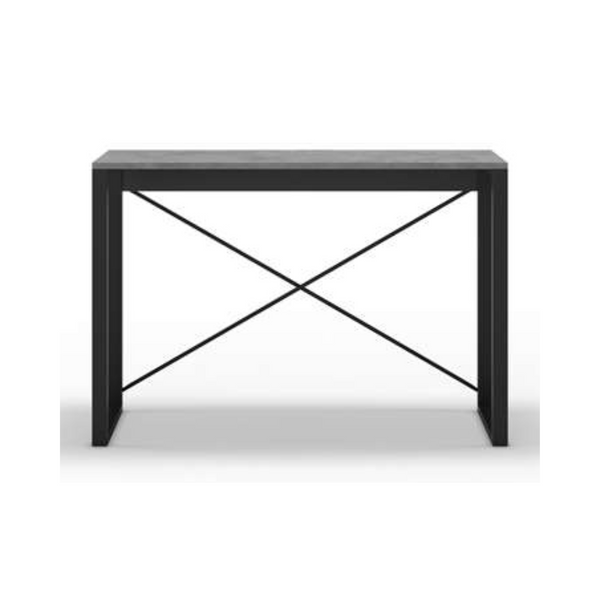 ARCHIE Console Table – Retro Grey & Black - Karrari