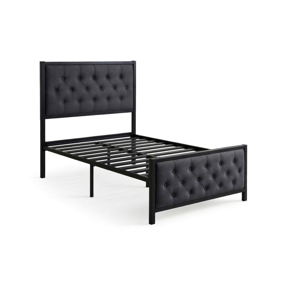 Single Metal Bed Frame (100×190.2cm) - Karrari