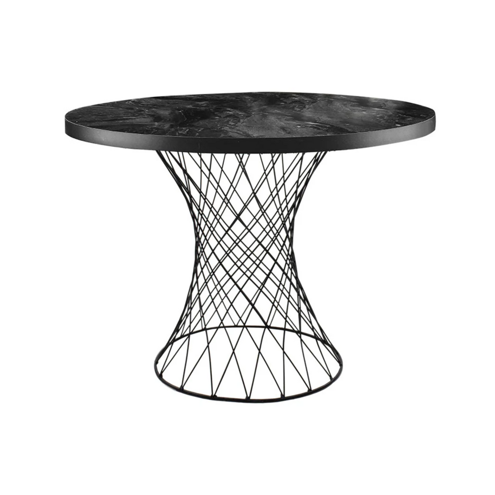 Ebru Marble-Effect Table - Karrari