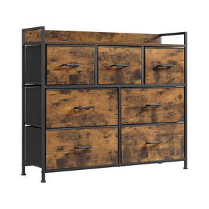 Bedroom Cabinet with 7 Fabric Drawers - Karrari