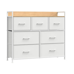 Bedroom Cabinet with 7 Fabric Drawers