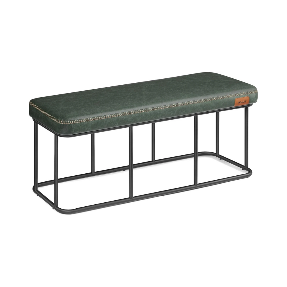 Faux Leather Bench – Steel Frame - Karrari