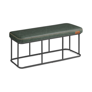 Faux Leather Bench – Steel Frame - Karrari