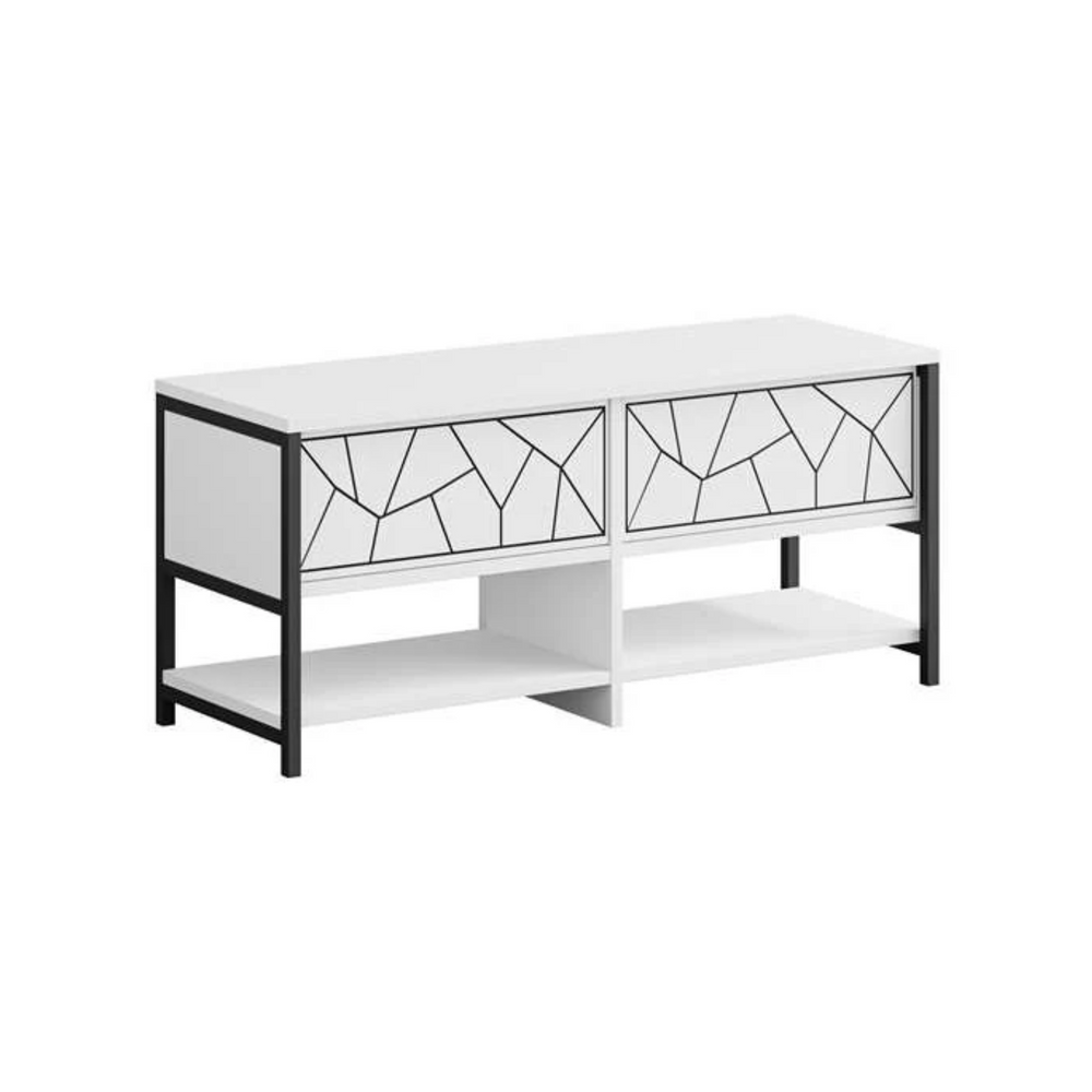 Inola Shoe Bench – Wood & Metal - Karrari