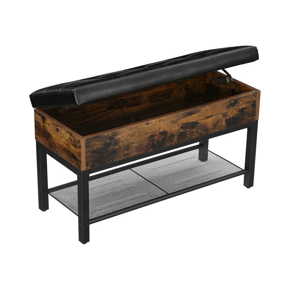 Shoe Storage Bench with Cushion - Karrari