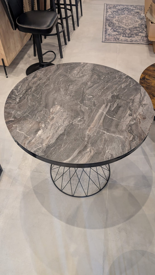 Ebru Marble-Effect Table - Karrari