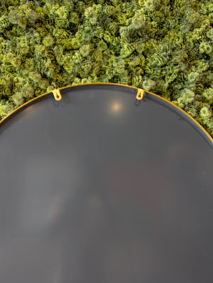 Arched Gold Metal Frame Mirror - Karrari