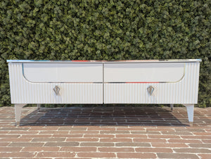 Modern White TV Stand - Karrari