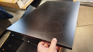 Vanity Table Set – LED Mirror, Bluetooth, Drawers (Damaged-Scratches)