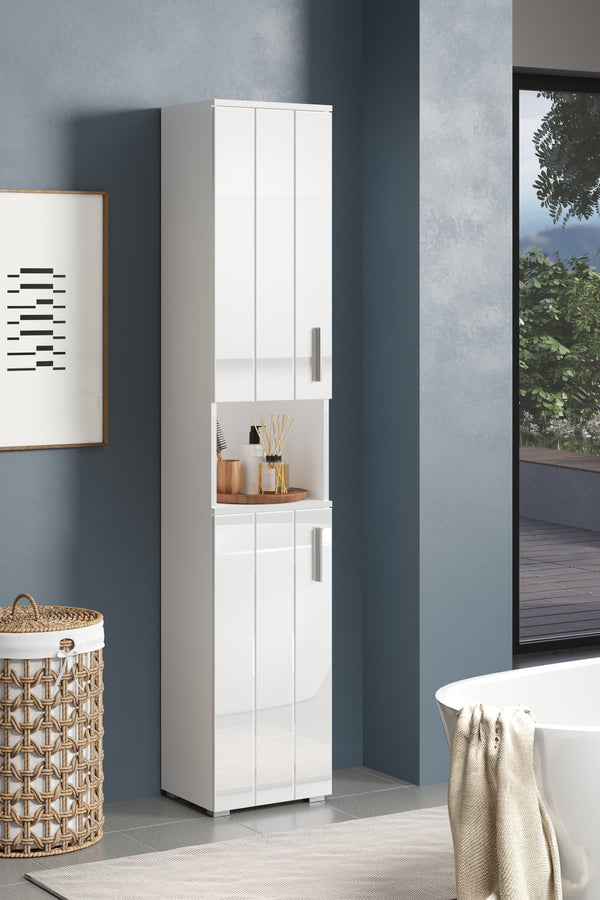 Wons Bathroom Floor Cabinet – White Finish