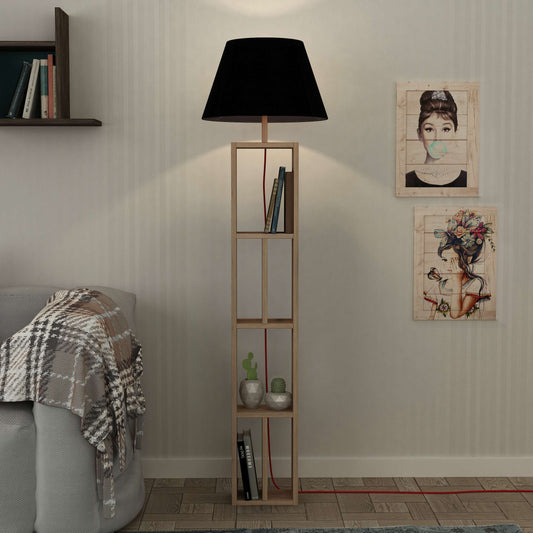 Giorno Floor Lamp, Wood, Oak