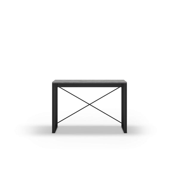 ARCHIE Console Table – Retro Grey & Black - Karrari