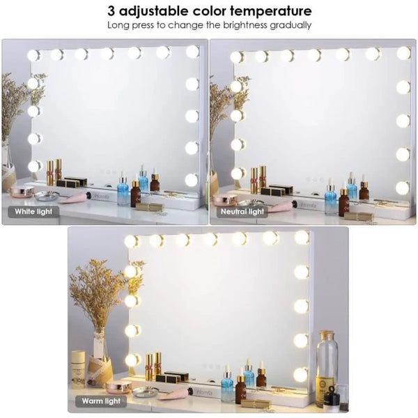 Hollywood LED Vanity Mirror  (80x100cm) - Karrari