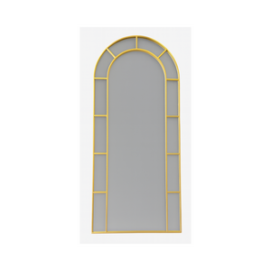 Arched Mirror with Gold Frame - Karrari
