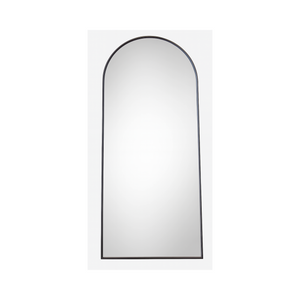 Arched Mirror - Black Metal Frame - Karrari