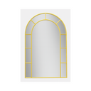 Arched Gold Metal Mirror - Karrari