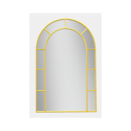 Arched Gold Metal Mirror - Karrari