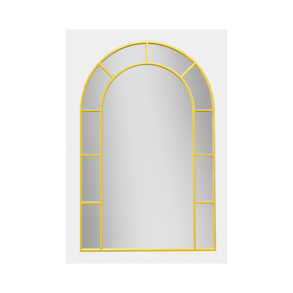 Arched Gold Metal Mirror - Karrari