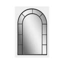 Arched Mirror - Black Metal Frame - Karrari