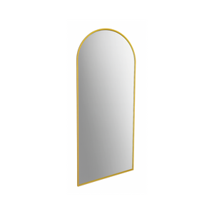 Arched Gold Metal Frame Mirror - Karrari