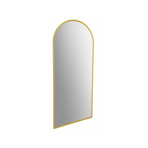 Arched Gold Metal Frame Mirror - Karrari