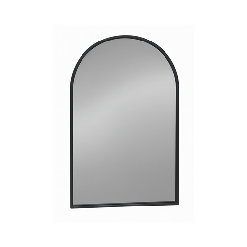 Arched Mirror Black Metal Frame - Karrari