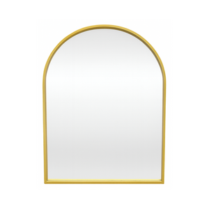 Arched Mirror - Gold Metal Frame - Karrari