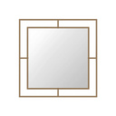 Square Metal Wall Mirror - Karrari