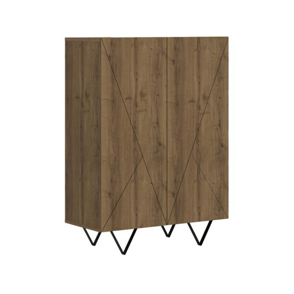 Jakomen Wood & Metal Cabinet - Karrari
