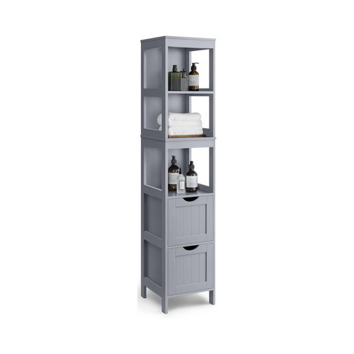Tall Bathroom Floor Cabinet - Karrari