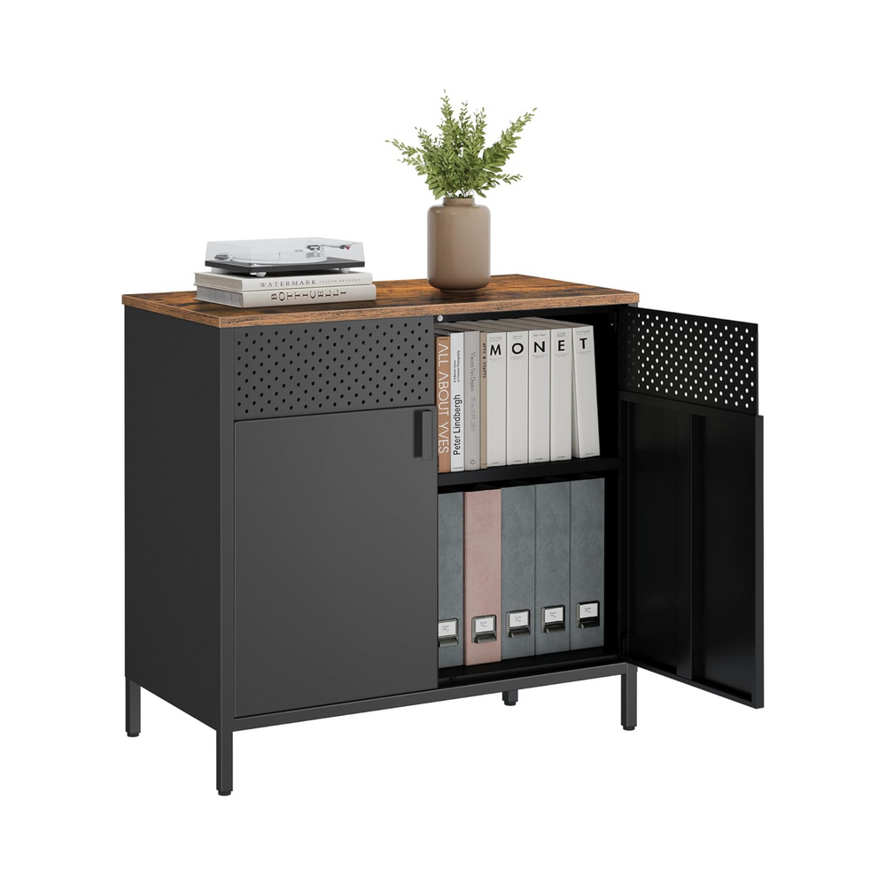 Metal Storage Cabinet with Doors - Karrari