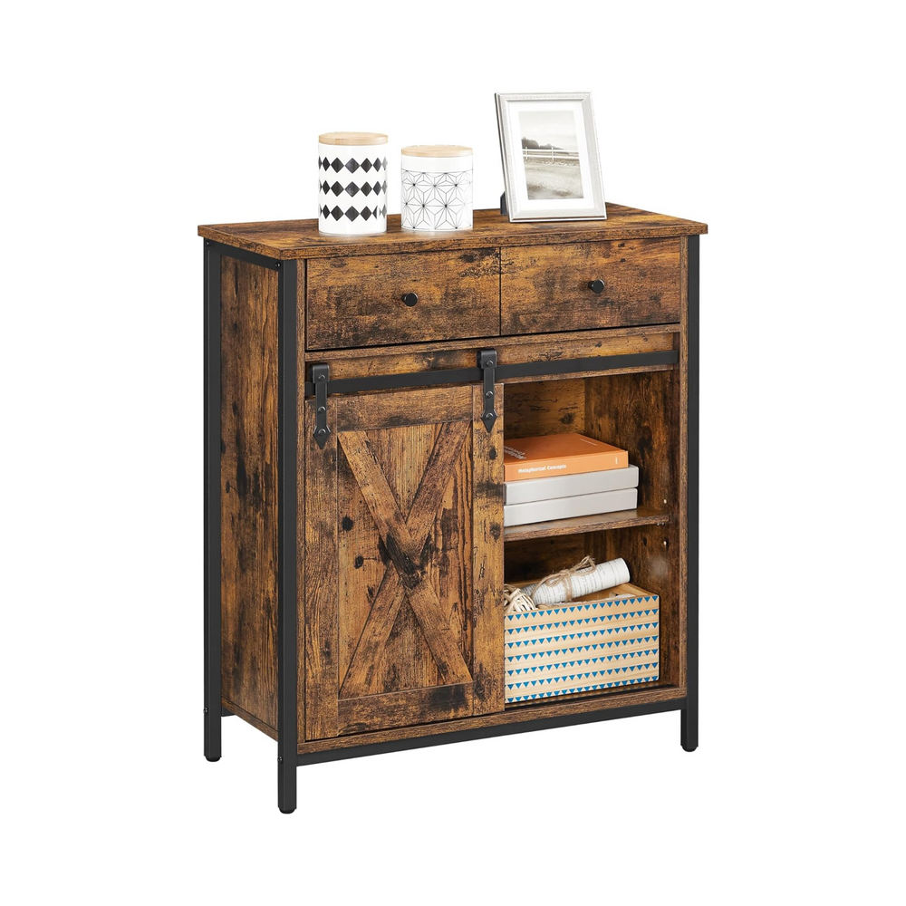 Sideboard with Sliding Barn Door - Karrari