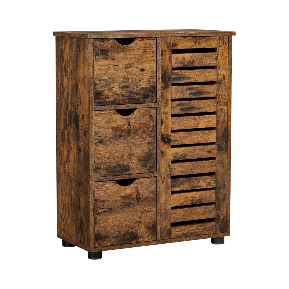 Bathroom Sideboard with Drawers & Shelves - Karrari