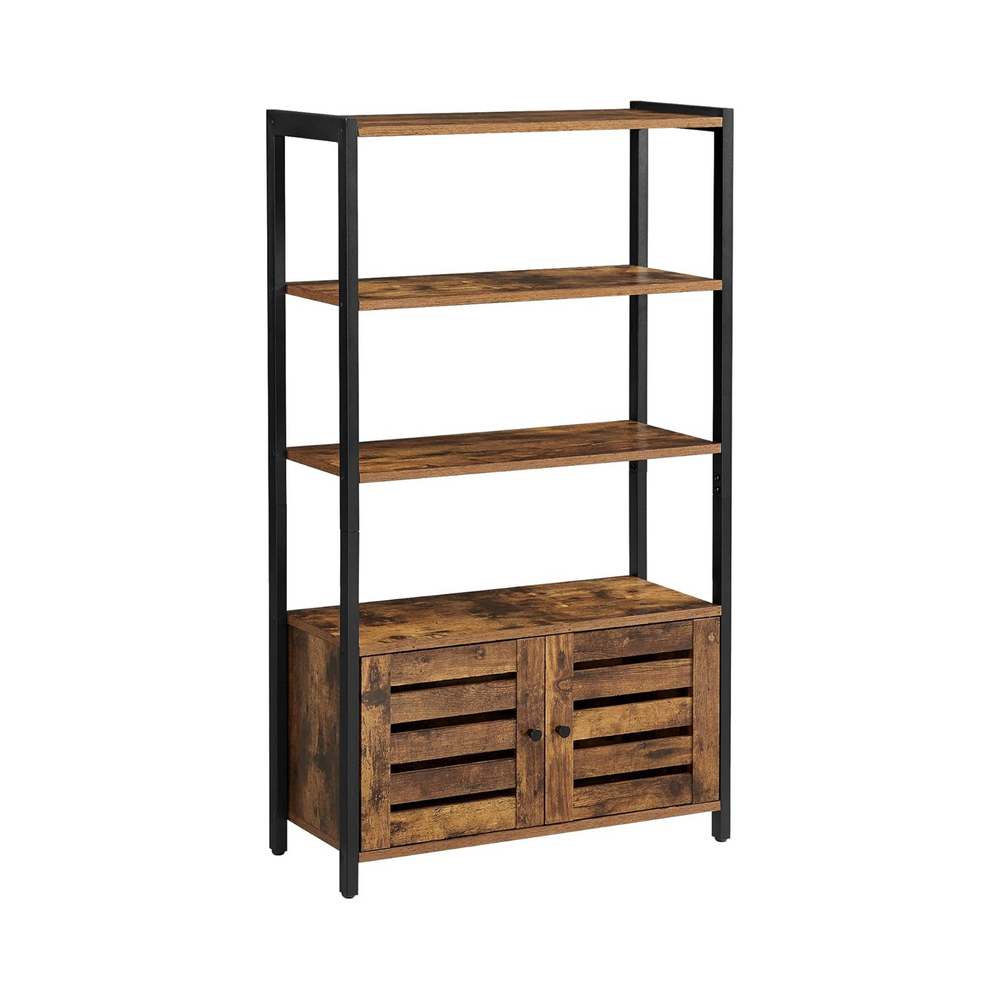 Industrial Book Cabinet - Shelves & Doors - Karrari