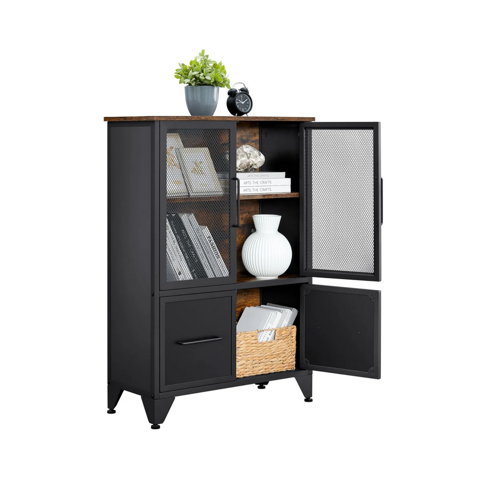 Storage Sideboard Cabinet - Mesh Doors - Karrari
