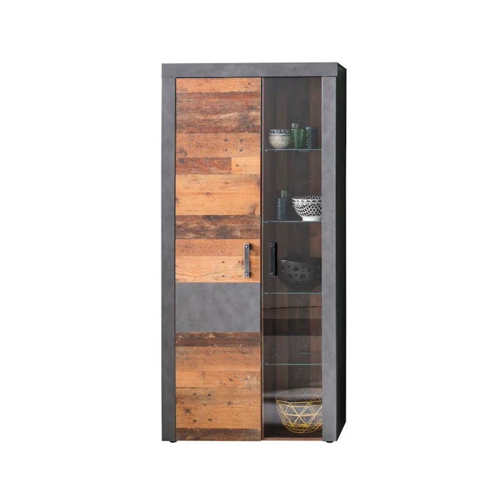Indy Display Cabinet with Glass - Karrari