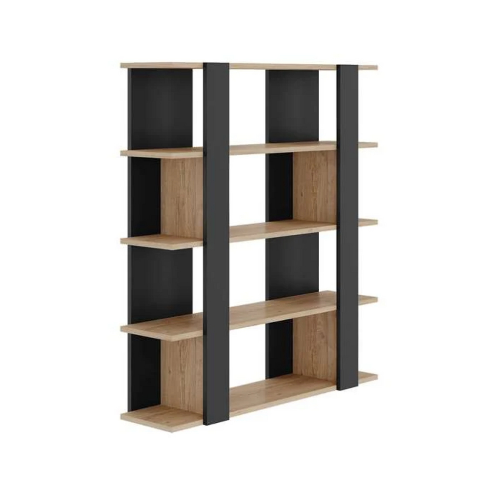 Modern Industrial Open Bookcase - Karrari