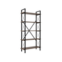Industrial 5-Tier Bookshelf - Karrari