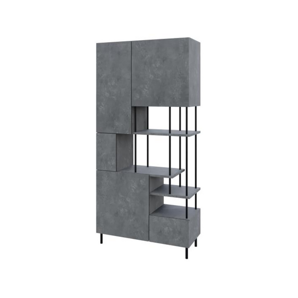Key Bookcase – Grey Wood - Karrari