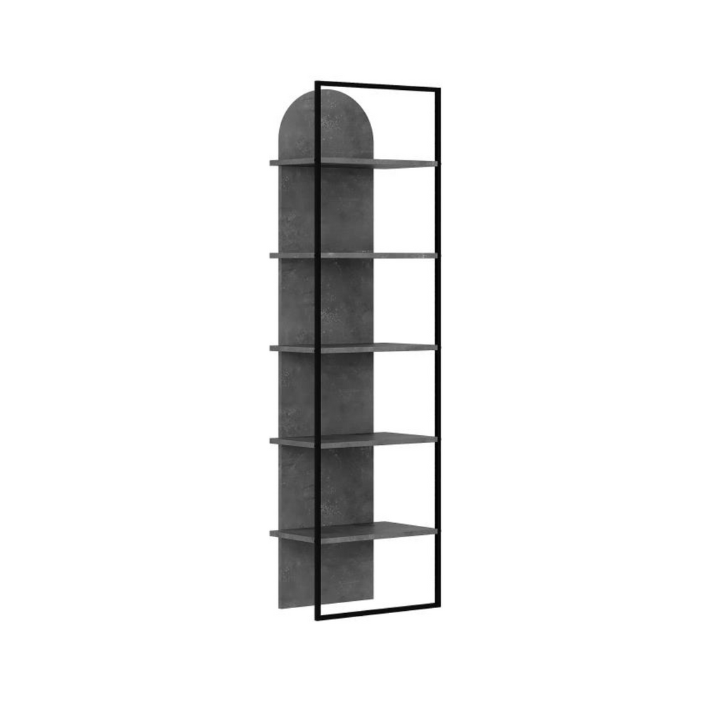 ARCHY Bookcase – Grey - Karrari