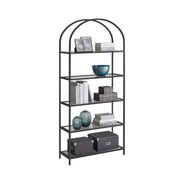 5-Tier Tempered Glass Standing Shelf - Karrari