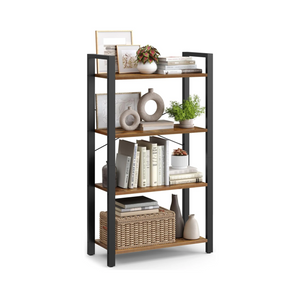 4-Tier Industrial Bookshelf - Karrari