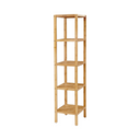5-Tier Bamboo Bathroom & Storage Shelf - Karrari
